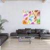 Bunte Bilder - Original modernes Gemälde: "Color dance" in 100x80cm – Bild 3
