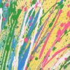 Abstrakte Moderne Kunst - Original Energiebild: "Color Fountain" in 100 x 50 cm – Bild 2