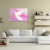 Abstraktes Engelbild mit lila - pink: "Dem Herzen folgen" 70 x 50 cm – Bild 3