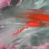 Abstraktes Leinwandbild in Pink: "Desire" Künstler Acrylmalerei – Bild 2