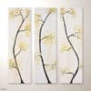 Acrylbilder Modern Gemalt "Dynamic Trees" Abstrakte Baumbilder