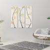 Acrylbilder Modern Gemalt "Dynamic Trees" Abstrakte Baumbilder – Bild 4