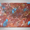 Original abstrakte Wandbilder- Unikat Leinwandbild 100x70cm: "Expect most"