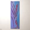 Abstraktes Original Blumen Bild Hochkant: "Flower Surprise"