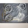 Abstraktes Wandbild - Design Bild in grau: "Interaction" Moderne Kunst
