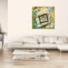 Acrylbild Quadratisch, Energiebild Modern: "The Power Of Colors" – Bild 3