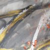 Design Bild in Grau: "Shine" Modernes Wandbild auf Leinwand – Bild 3