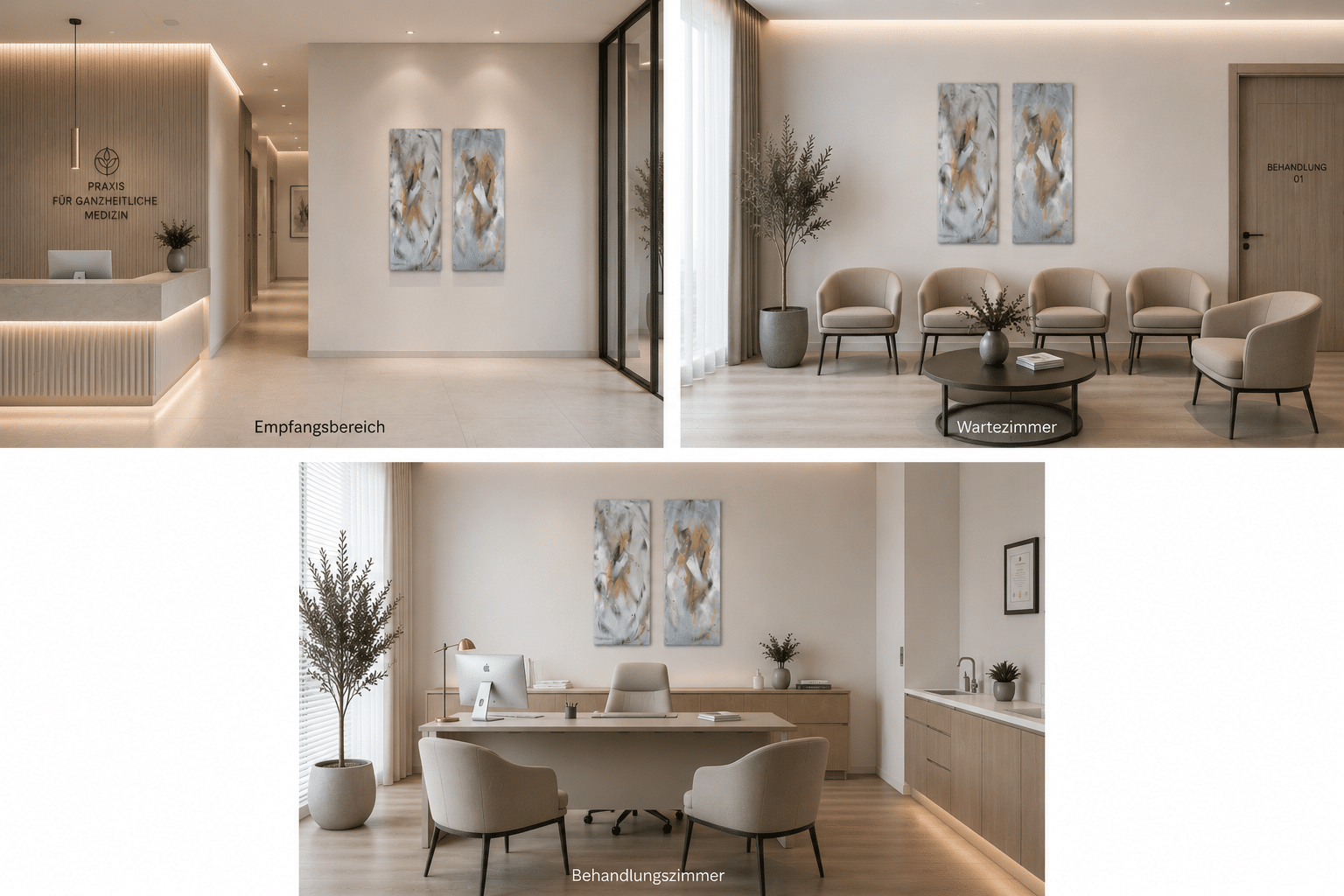 Moderne Kunst für Räume voller Ruhe und Klarheit, Zweiteilig: "It's Design" – Bild 6