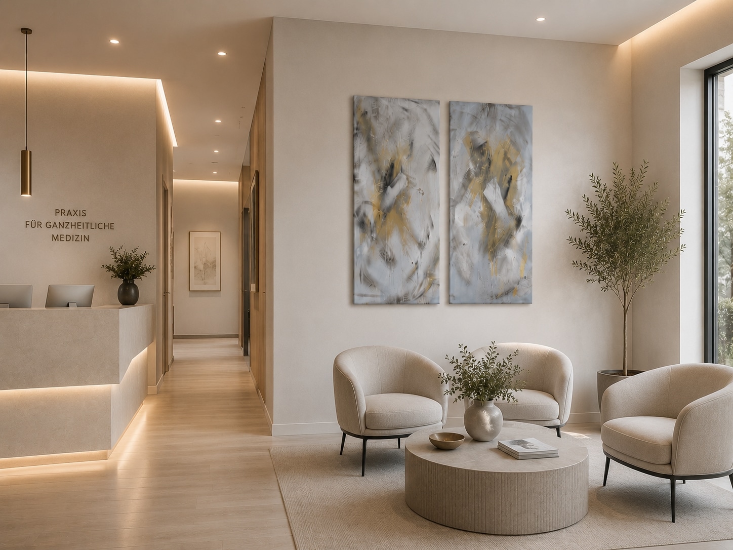 Moderne Kunst für Räume voller Ruhe und Klarheit, Zweiteilig: "It's Design" – Bild 7