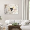 Modernes Wandbild mit Ocker Beige Fartönen: "Modern Feeling" - Moderne original Kunst – Bild 3