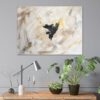 Modernes Wandbild mit Ocker Beige Fartönen: "Modern Feeling" - Moderne original Kunst – Bild 4
