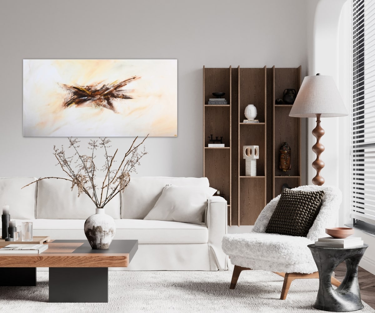 perfektes Wandbild für über die Couch und das Sofa. Top Modern und Minimalistisch