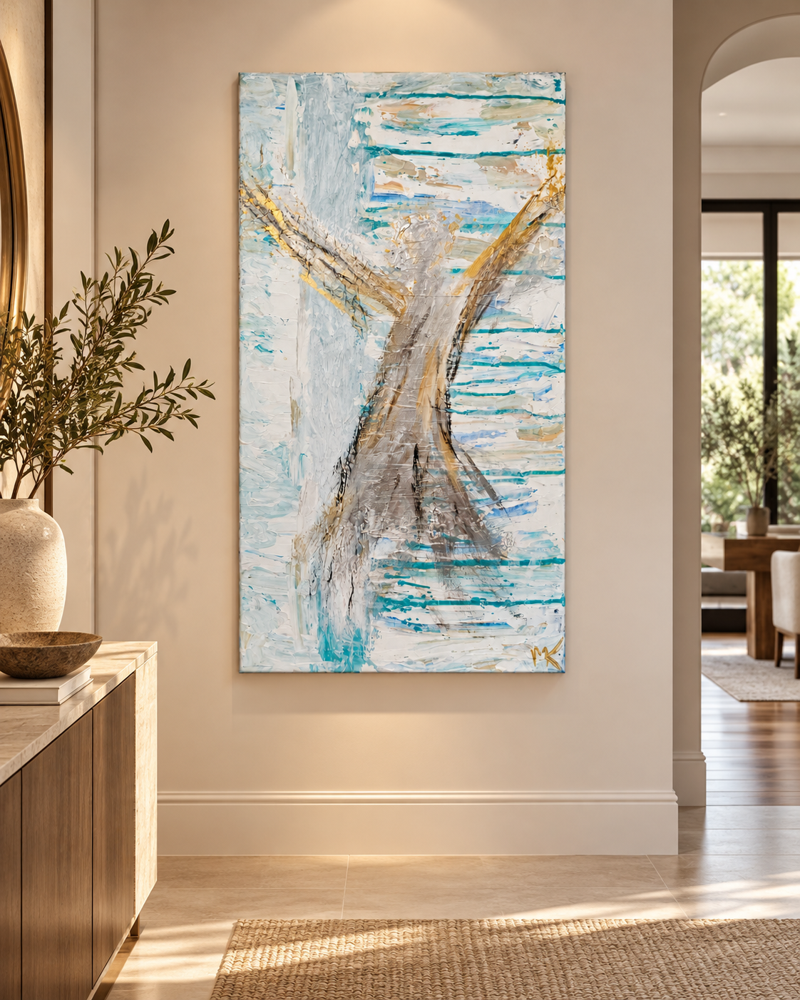 Modernes Engelbild "Engel der Befreiung" – Bild 3