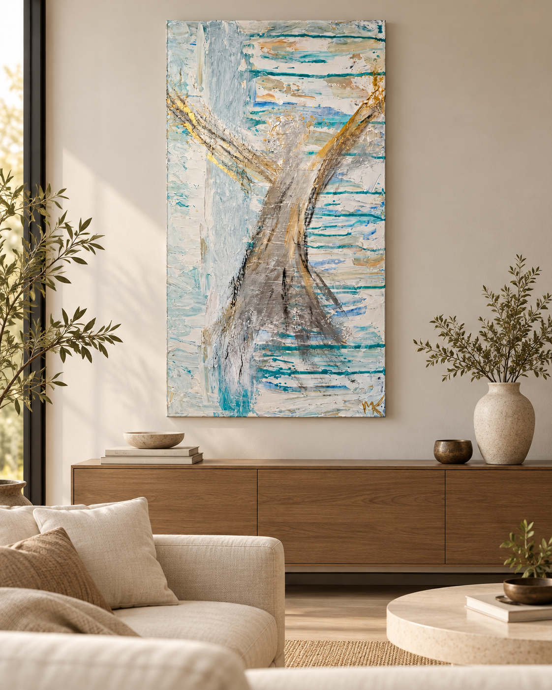 Modernes Engelbild "Engel der Befreiung" – Bild 2